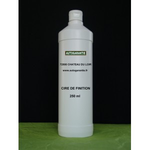 cire de finition carrosserie 250ml - gamme professionnelle