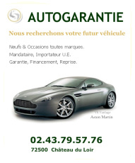 AUTOGARANTIE : Mandataire, importateur automobile - Chateau du Loir, entre Le Mans et Tours